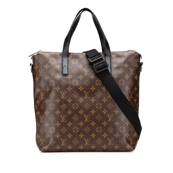 Pre-owned Louis Vuitton Monogram Macassar Kitan Brown