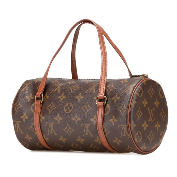 Pre-owned Louis Vuitton Monogram Papillon 26 Brown