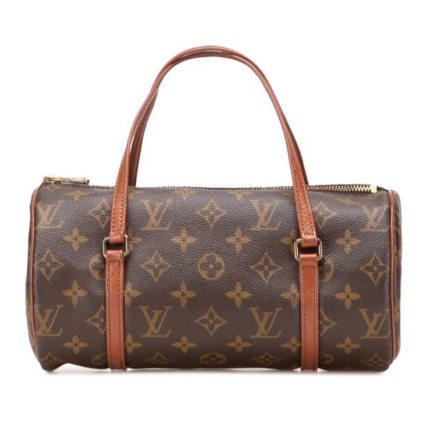 Pre-owned Louis Vuitton Monogram Papillon 26 Brown