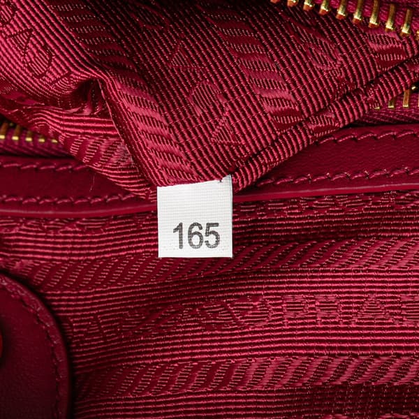 Pre-owned Prada Tessuto Satchel Pink