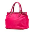 Miniatyrbild 2 av 7: Pre-owned Prada Tessuto Satchel  Pink