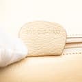 Miniatyrbild 6 av 10: Pre-owned Gucci Calfskin Bamboo Night White