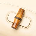 Miniatyrbild 10 av 10: Pre-owned Gucci Calfskin Bamboo Night White