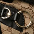Miniatyrbild 10 av 10: Pre-owned Gucci GG Canvas Sukey Satchel Brown