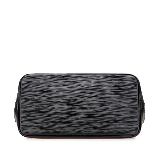 Pre-owned Louis Vuitton Epi Alma PM Black