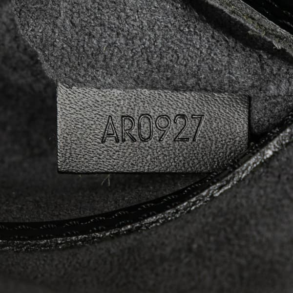 Pre-owned Louis Vuitton Epi Alma PM Black