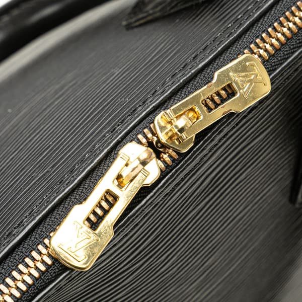 Pre-owned Louis Vuitton Epi Alma PM Black