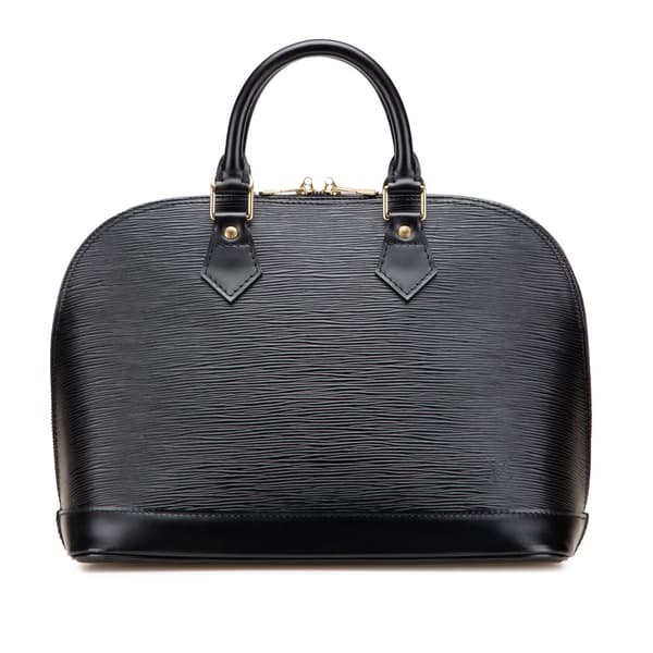 Pre-owned Louis Vuitton Epi Alma PM Black