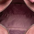 Pikkukuva 4 / 10: Pre-owned Ferragamo Suede and Leather Gancini Handbag Pink
