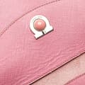 Pikkukuva 9 / 10: Pre-owned Ferragamo Suede and Leather Gancini Handbag Pink