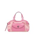 Pikkukuva 1 / 10: Pre-owned Ferragamo Suede and Leather Gancini Handbag Pink