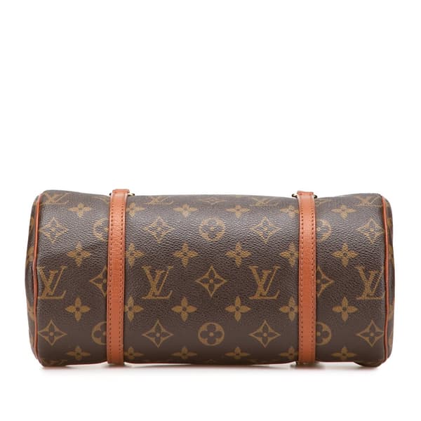 Pre-owned Louis Vuitton Monogram Papillon 26 Brown