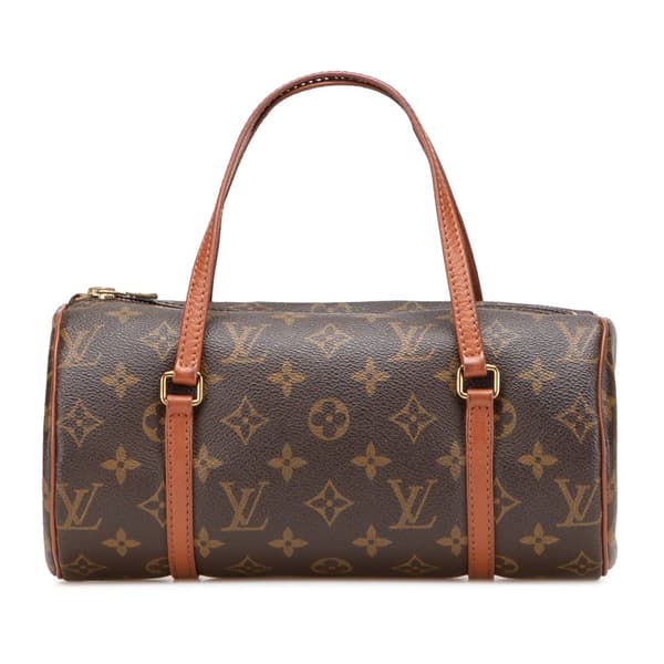Pre-owned Louis Vuitton Monogram Papillon 26 Brown