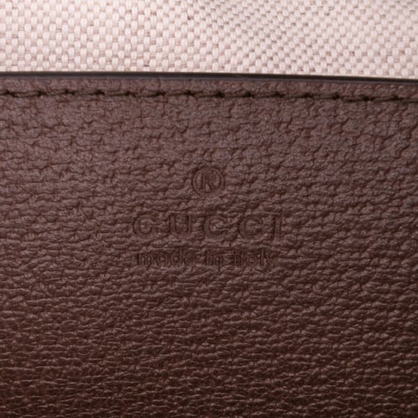 Pre-owned Gucci Small Jumbo GG Canvas Bamboo Diana Satchel Brown