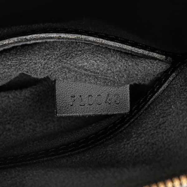 Pre-owned Louis Vuitton Epi Alma PM Black