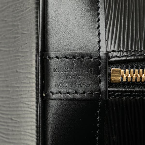 Pre-owned Louis Vuitton Epi Alma PM Black
