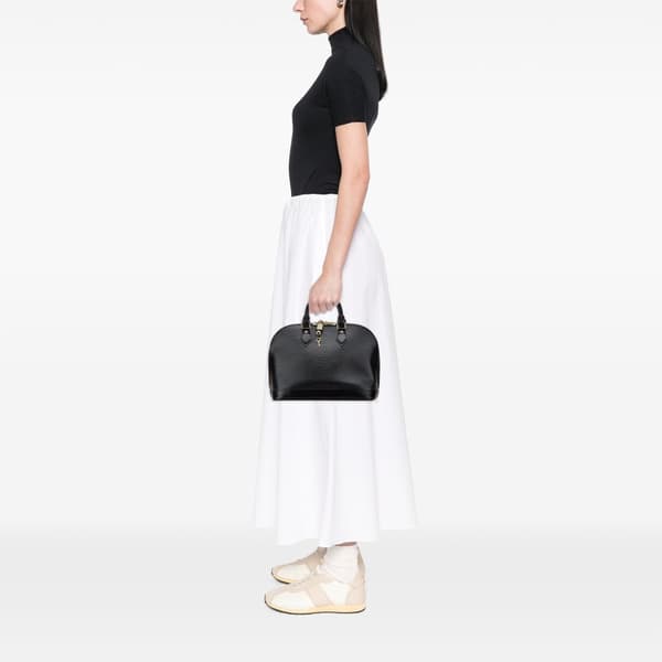 Pre-owned Louis Vuitton Epi Alma PM Black