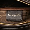 Miniatyrbilde 5 av 10: Pre-owned Dior Medium Lambskin Cannage Lady Dior Brown