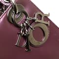 Miniatyrbilde 7 av 10: Pre-owned Dior Mini Patent Lady Dior Purple