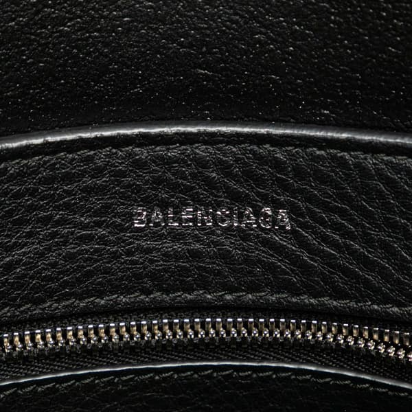 Pre-owned Balenciaga Leather Everyday Tote XXS White