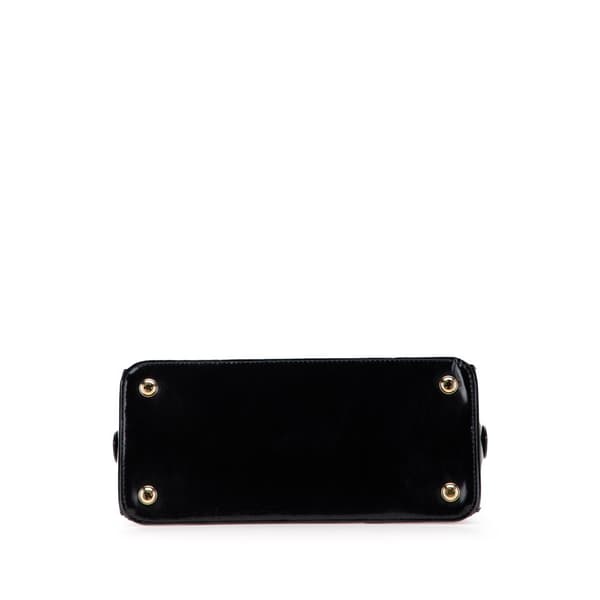 Pre-owned Louis Vuitton Quilted Lambskin Malletage Dora PM Black