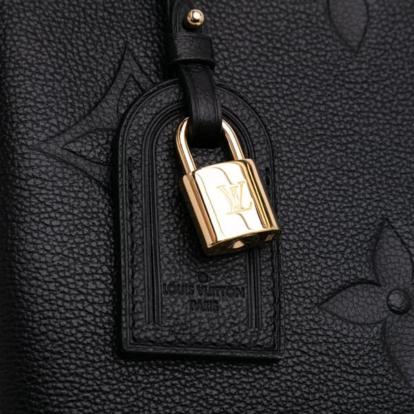 Pre-owned Louis Vuitton Monogram Empreinte Giant Grand Palais Black