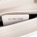 Miniatyrbilde 6 av 10: Pre-owned Dior Medium Lambskin Paradise Lady Dior White