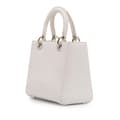 Miniatyrbilde 2 av 10: Pre-owned Dior Medium Lambskin Paradise Lady Dior White