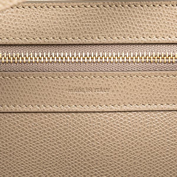 Pre-owned Celine Small Grained Calfskin Vertical Cabas Brown