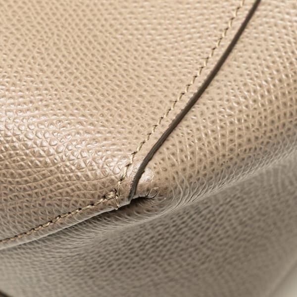 Pre-owned Celine Small Grained Calfskin Vertical Cabas Brown