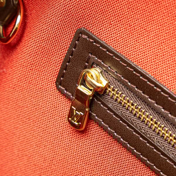 Pre-owned Louis Vuitton Damier Ebene Nolita Brown