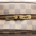 Miniatyrbild 6 av 6: Pre-owned Louis Vuitton Damier Ebene Nolita Brown