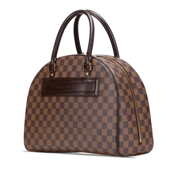 Pre-owned Louis Vuitton Damier Ebene Nolita Brown