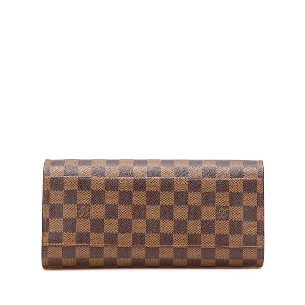Pre-owned Louis Vuitton Damier Ebene Triana Brown