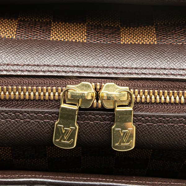 Pre-owned Louis Vuitton Damier Ebene Triana Brown