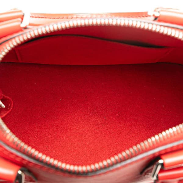 Pre-owned Louis Vuitton Epi Alma BB Red