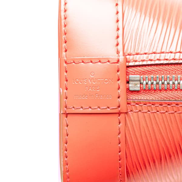 Pre-owned Louis Vuitton Epi Alma BB Red