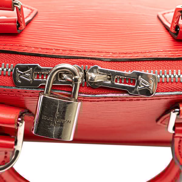 Pre-owned Louis Vuitton Epi Alma BB Red