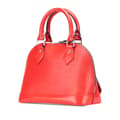 Miniatyrbillede 2 af 10: Pre-owned Louis Vuitton Epi Alma BB Red