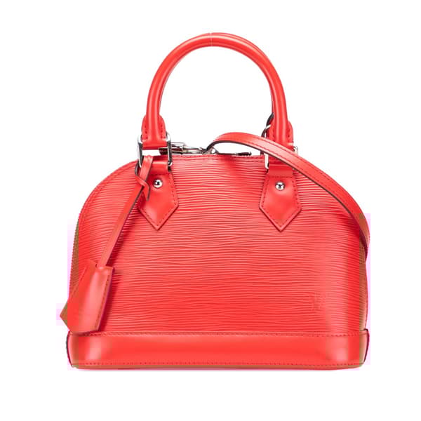 Pre-owned Louis Vuitton Epi Alma BB Red