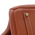 Miniatyrbilde 9 av 10: Pre-owned Hermès Clemence Birkin Retourne 35 Brown