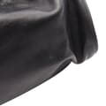 Miniatyrbild 7 av 10: Pre-owned Chanel Lambskin Camellia Top Handle Frame Bag Black