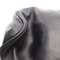 Miniatyrbild 8 av 10: Pre-owned Chanel Lambskin Camellia Top Handle Frame Bag Black