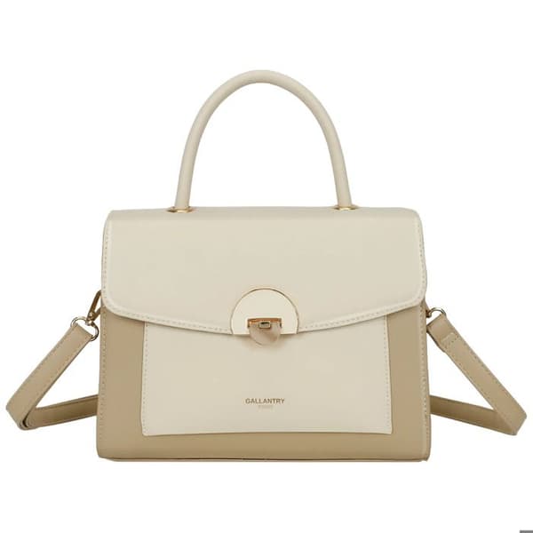 Handväska för Kvinna med Axelrem Chic Gallantry Taupe/Beige