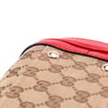 Miniatyrbilde 7 av 10: Pre-owned Gucci GG Canvas Bella Satchel Brown