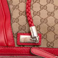 Miniatyrbilde 9 av 10: Pre-owned Gucci GG Canvas Bella Satchel Brown
