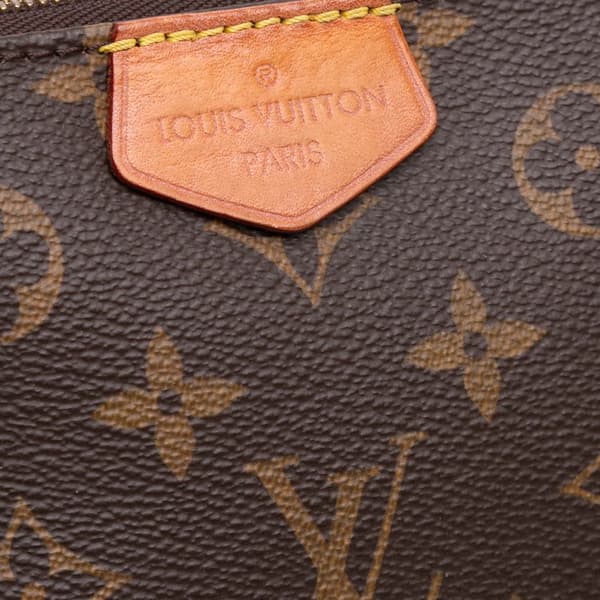 Pre-owned Louis Vuitton Monogram Multi Pochette Accessoires Brown