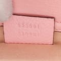 Miniatyrbild 6 av 10: Pre-owned Gucci Mini Calfskin Bamboo Diana Satchel Pink