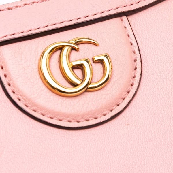 Pre-owned Gucci Mini Calfskin Bamboo Diana Satchel Pink