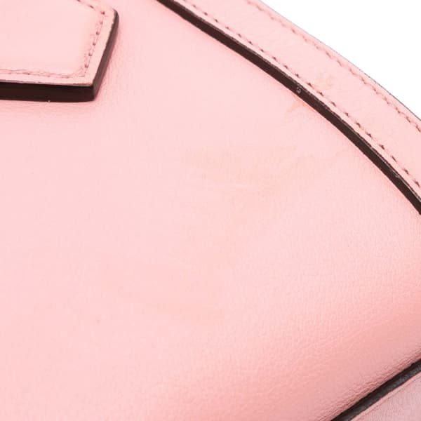 Pre-owned Gucci Mini Calfskin Bamboo Diana Satchel Pink